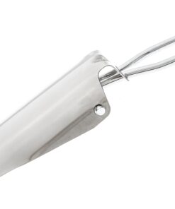 SE 8-7/8" Stainless Steel Mini Folding Trowel with Nylon Pouch - 5-5/8" Folded Length, Durable and Lightweight for Camping, Gardening, Outdoor Activities - 8794SP Silver/Black 8 61 FooyodrL