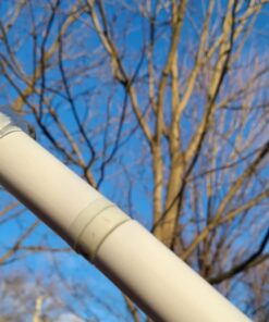 6ft Spinning Flag Pole – White 31 61 Gkz7nQVL