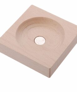 GracesDawn Hand-Blown Glass Sand Timer Magnet Magnetic Hourglass Beautiful Wooden Base 8 61 I8SQWzL