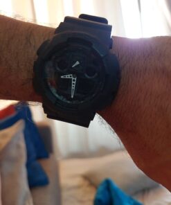 Casio Mens G-Shock Ana-Digi GA100-1A1 3-Eye Wristwatch 43 61 ITQh9AL