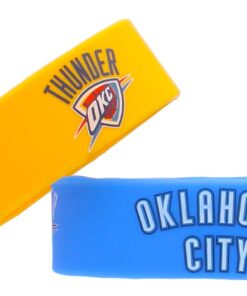 aminco NBA Golden State Warriors Wide Bracelet, 2-Pack