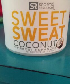 Sweet Sweat Workout Enhancer Roll-On Gel Stick - Sweat Harder and Faster, Helps Promote Water Weight Loss, Use with Sweet Sweat Waist Trimmer Coconut 42 61 JrbcumhL