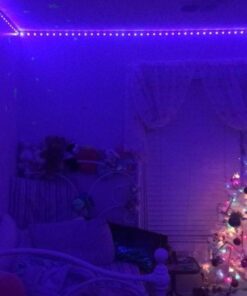 VOLIVO 100ft RGB Led Strip Lights, Color Changing Led Light Strips Kit with 44 Keys IR Remote Control, Led Lights for Bedroom, Room, Home Decoration Ultra Long RGB 5050 Led Strips 100 ft 28 61 Jwt5onL