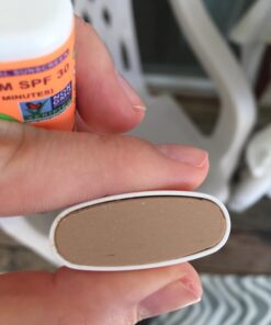 Raw Elements Tinted Face Stick All-Natural Mineral Sunscreen | Non-Nano Zinc Oxide, 95% Organic, Very Water Resistant, Reef Safe, Non-GMO, Cruelty Free, SPF 30+, All Ages Safe, Moisturizing, 0.5oz 23 61 NKIcsfmL