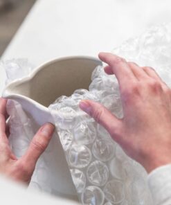 Duck Brand Large Bubble Wrap Roll, 5/16" Large Bubble Cushioning, 12" x 100', Perforated Every 12" (1061909) 12 in. x 100 ft. 12 61 OIX1W1EL