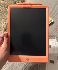 FuniBudi 10in LCD Writing Tablet for Kids Drawing Tablet Toys for 3 4 5 6 7years Old Girl boy Doodle Board Toddler Writing Tablet Airplane Travel Essentials Birthday Christmas Thanksgiving Gift Pink 13 61 OOpjUUVL