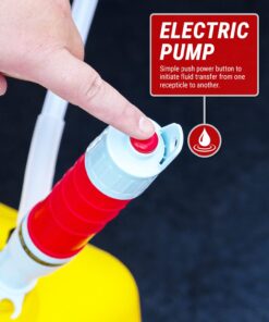 Alternative view of TERAPUMP Two D Battery Powered Hand Fuel Transfer Pump Delivers up to 7 Liters per Minute, Gasoline, Diesel, Kerosene, Light Oils & Non-Potable Water (Batteries Not Included)