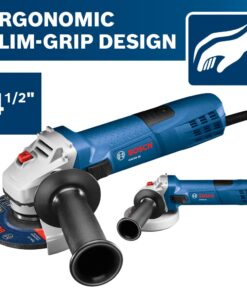 BOSCH 4-1/2 Inch Angle Grinder GWS8-45 Adjustable 12 61 QBTXSUCL