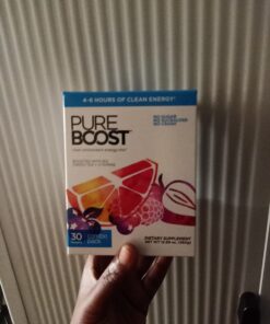 Pureboost Clean Energy Drink Mix + Immune System Support. Sugar-Free Energy with B12, Multivitamins, Antioxidants, Electrolytes (Combo Pack, 30 Stick Packs) Combo Pack 32 61 QTdnUIEL