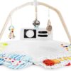 LOVEVERY | The Play Gym | Award Winning For Baby , Stage-Based Developmental Activity Gym & Play Mat for Baby to Toddler 56 61 SIUPgloL