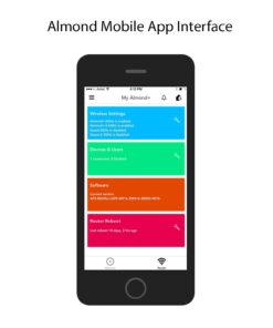 Securifi Almond+ : (3 Minute Setup) Long Range Touchscreen Wireless AC Gigabit Router + Home Automation Hub 18 61 STabKHL
