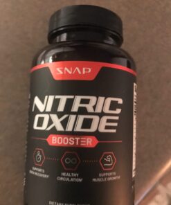 Snap Supplements Nitric Oxide Booster, Performance Formula for Stamina & Endurance, 90 Count 90 Count (Pack of 1) 30 61 T9MmPnPL