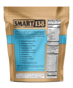 Smart138 Pure Egg White Protein Powder, No Junk No FIllers - Non-GMO, Gluten-Free, Soy-Free, Dairy-Free, Keto (Low Carb), Paleo, Made in USA, (1000g / 2.2lbs, Unflavored) 2.2 Pound (Pack of 1) 7 61 TGObm wL