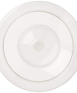 Clear Plastic Short Round Pedestal Jar - 6.25", 1 Piece - Perfect for Weddings, Birthdays & Celebrations 8 61 UMIAu3JL