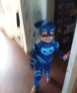 Disguise Catboy Costume for Kids, Official PJ Masks Costume Jumpsuit Small (2T) 21 61 W1GkzEmL