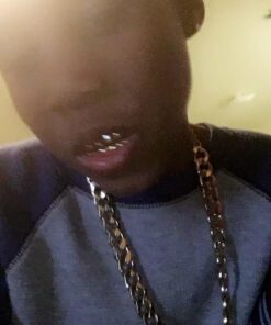 New Custom Fit 14k Gold Plated Hip Hop Teeth Grillz Caps Top & Bottom Grill Set 33 61 XnAeywTL