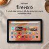 All-new Amazon Fire HD 10 tablet, built for relaxation, 10.1" vibrant Full HD screen, octa-core processor, 3 GB RAM, latest model (2023 release), 32 GB, Ocean With Lockscreen Ads 3 61 Zb7HiwCL
