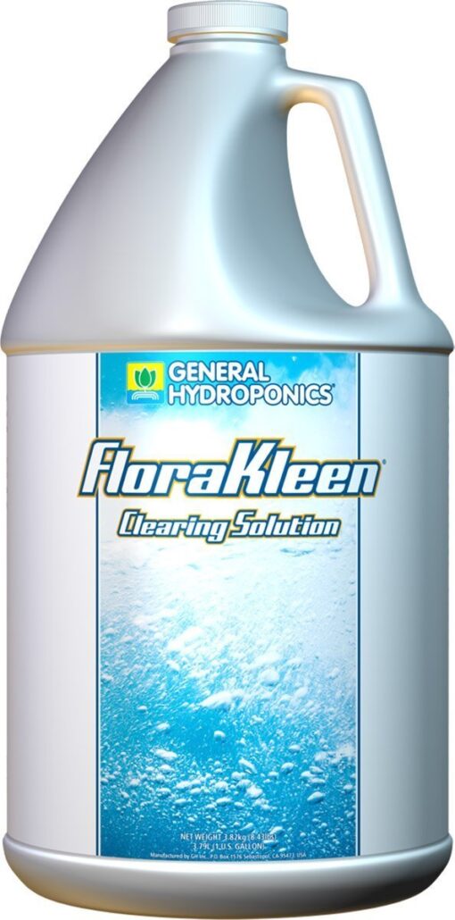 General Hydroponics FloraKleen Clearing Solution, 1-Gallon 1 gal