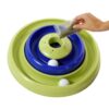 Coastal Pet Turbo Catnip Hurricane Cat Toy - Interactive Double Cat Toy Ball Track - for Cats and Kittens - Green and Blue - 16" 68 61 av382TL