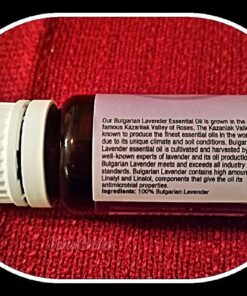 Lavender Essential Oil 10 ml (Bulgarian) 100% Pure Natural Undiluted Therapeutic Grade for Skin, Body and Hair Growth, Aromatherapy Diffuser, Great for Relaxation and Calming. 46 61 bBeXcs1L