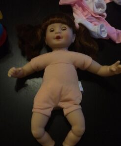 Melissa & Doug Mine to Love Brianna 12-Inch Soft Body Baby Doll With Hair and Outfit - First Baby Doll For Toy For Kids 18 Months And Up English Only Standard Packaging 37 61 cITH8dHL