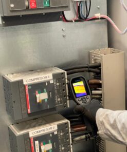 FLIR TG165-X Thermal Imaging Camera with Bullseye Laser: Commercial Grade Infrared Camera for Building Inspection, HVAC and Electrical 24 61 e xetI2L