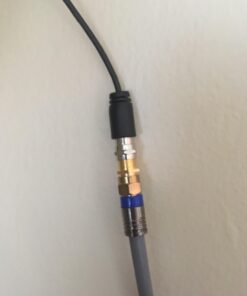 VCE Coaxial Cable Connector, RG6 F-Type Gold Plated Adapter Female to Female Coax Extender TV Cables, 5-Pack 18 61 e7CpesUL