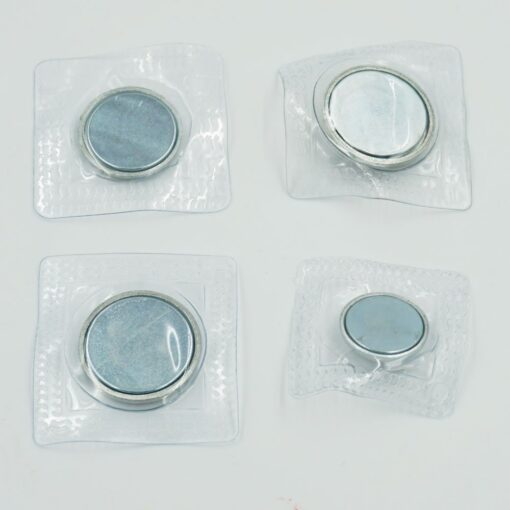 10 Sets Magnetic Snap 13mm 15mm 18mm 20mm Sew in PVC Hidden Purse Closure Fastener 13mm( 1/2")