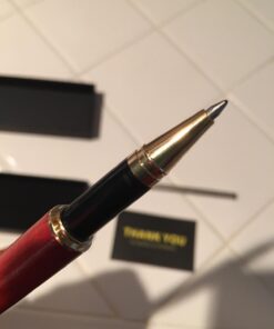 IDEAPOOL Genuine Rosewood Ballpoint Pen Writing Set - Extra 2 Black Ink Refills - Fancy Nice Gift Wooden Pen Set for Signature Executive Business Journaling 59 61 hIHRrHXL