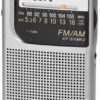 Sony ICF-S10MK2 Pocket AM/FM Radio, Silver 13 61 heWmCTKL