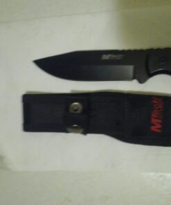 MTech USA MT-20-35 Series Fixed Blade Knife, Black Drop Point Blade, Plastic Handle, 8-Inch Overall 38 61 jhZG44hL