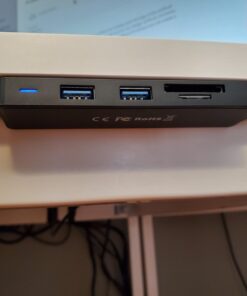 USB Hub 3.0 Splitter, TSUPY USB 3.0 Hub Multi USB Adapter Port Expander with 4ft Cable, SD/TF Card Reader & 3 USB 3.0 Ports Compatible for PC, Laptops, Surface Pro, MacBook, iMac Pro 4 FT 36 61 kGoFJd8L 1