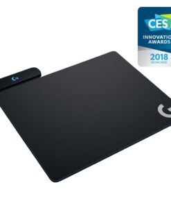 Logitech G Powerplay Wireless Charging System for G502 Lightspeed, G703, G903 Lightspeed and PRO Wireless Gaming Mice, Cloth or Hard Gaming Mouse Pad - Black 23 61 kixRiiL