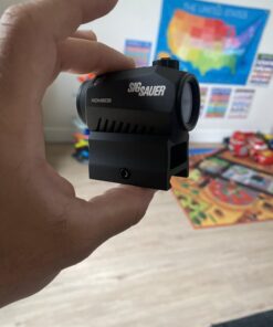 Sig Sauer Romeo5 1X20mm Tactical Hunting Shooting Durable Waterproof Fogproof Illuminated 2 MOA Red Dot Reticle Gun Sight, Picatinny Mount Included 46 61 ksxqxlWL