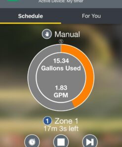 Orbit 21004 B-hyve Smart Hose Faucet Timer with Wi-Fi Hub, Compatible with Alexa,Gray 21004 Faucet Timer with Wi-Fi Hub 40 61 ofPpRh8L