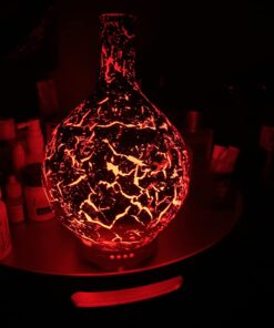 Porseme Gold Plated Essential Oil Diffuser Glass Aromatherapy Ultrasonic Humidifier, Auto Shut-Off,Timer Setting, BPA Free,Aroma Decoration for Home,Office,Gym,Spa,Premium Gift 100ml A4-100ml Gold Plated Aladdin 26 61 qZ6BPfoL