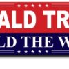 Donald Trump Build The Wall; Bumper Sticker (1) 1 11 61 qdX9lT0L