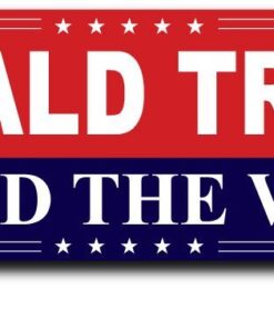 Donald Trump Build The Wall; Bumper Sticker (1) 1