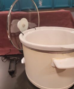 Slow Cooker Lid Holder for Cooking, Hand Free Pot Lid Organizer Fits Most Slow Cookers, Stainless Steel Pot Lid Rack with Silicone Sink Keeps Countertop No Mess (Black, 2 Pack) Black 41 61 rLIdAvwL