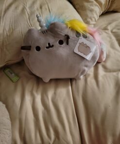 Alternative view of GUND Pusheen Pusheenicorn, Premium Plush Unicorn Cat Stuffed Animal, Rainbow, 13"
