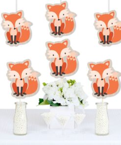 Alternative view of Fox - Decorations DIY Baby Shower or Birthday Party Essentials - Set of 20