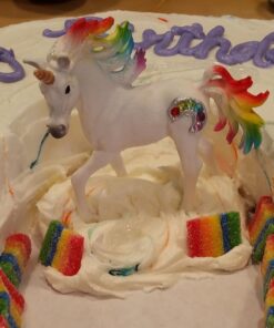Schleich bayala, Unicorn Toys for Girls and Boys, Rainbow Unicorn Foal with Gems and Multicolor Mane, Ages 5+ 19 61 vcXiKyDL