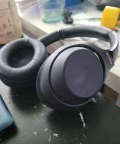 Sony WH-1000XM4 Wireless Premium Noise Canceling Overhead Headphones with Mic for Phone-Call and Alexa Voice Control, Midnight Blue WH1000XM4 Headphones Only 44 61 wp8ose3L