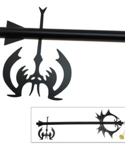 Pumpkin Hearts Oblivion Kingdom Keyblade Metal Replica Sword 12 61 xHCZPoL