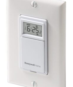 Honeywell Home RPLS730B1000 7-Day Programmable Light Switch Timer, White Filter 36 61 y4d3HpYS