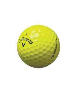 Callaway Supersoft Golf Balls, Prior Generation, (One Dozen) Yellow 6 61 ykyPomTL
