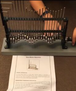 Wave Apparatus Demo, Metal - Longitudinal and Transverse Motion - Advanced - Eisco Labs 3 61 z jP8AyL