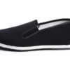 UNOW Chinese Traditional Cloth Kung Fu Shoes,Black 44 | (US:Men 10 | Women 11.5) Classic Soles + Black 51 61018oU2ZhL