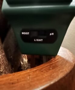 SONKIR Soil pH Meter, MS02 3-in-1 Soil Moisture/Light/pH Tester Gardening Tool Kits for Plant Care, Great for Garden, Lawn, Farm, Indoor & Outdoor Use (Green) 1 Pack 30 6103Ye9OCiL