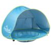 Monobeach Baby Beach Tent Pop Up Portable Shade Pool UV Protection Sun Shelter for Infant Blue 13 6103YlWQqoS